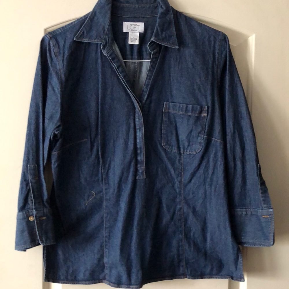 Denim shirt